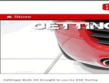 Tablet Screenshot of oettingerbodykit.com